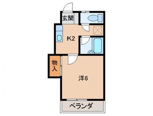 ハイツエバーグリーンの物件間取画像